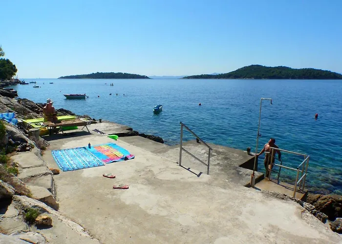 Apartments By The Sea Prizba, Korcula - 9276 Lejlighed