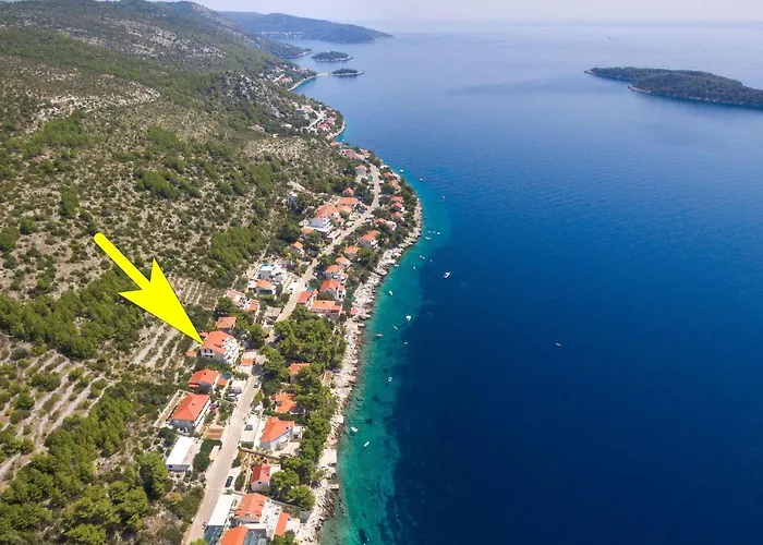 Apartments By The Sea Prizba, Korcula - 9276 Lejlighed Prizba