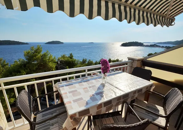 Apartments By The Sea Prizba, Korcula - 9276 Lejlighed Prizba