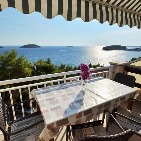By The Sea Prizba, Korcula - 9276 アパート プリズバ